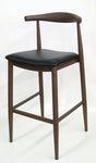 Walnut Original Barstool Black seat M80BS