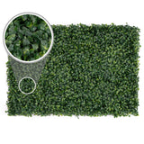 Artificial Hedge Boxwood Realistic & Thick Mats Coverage 31sqft per box.